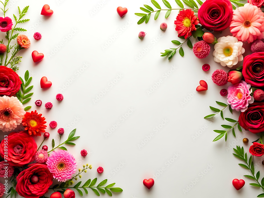 floral arrangement background,valentines day, women's day, mothers day, weddings