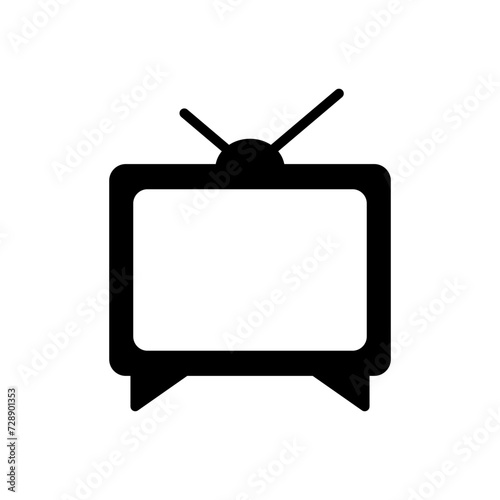 Tv icon vector. television icon vector