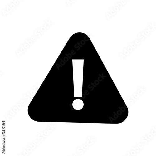 Exclamation danger sign. attention sign icon. Hazard warning attention sign