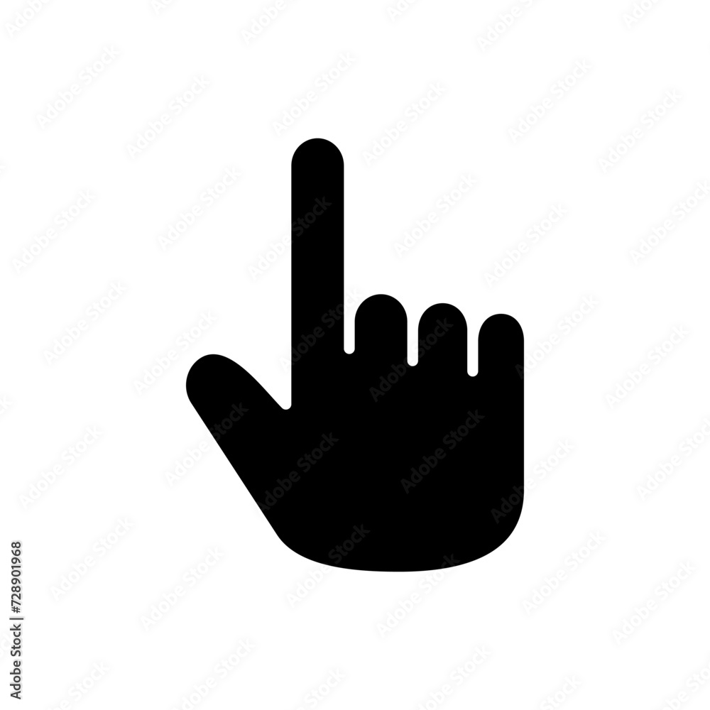 Hand icon vector. hand vector icon, palm Hand icon vector. hand vector icon, palm