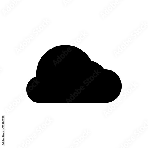 cloud icon vector. cloud vector icon
