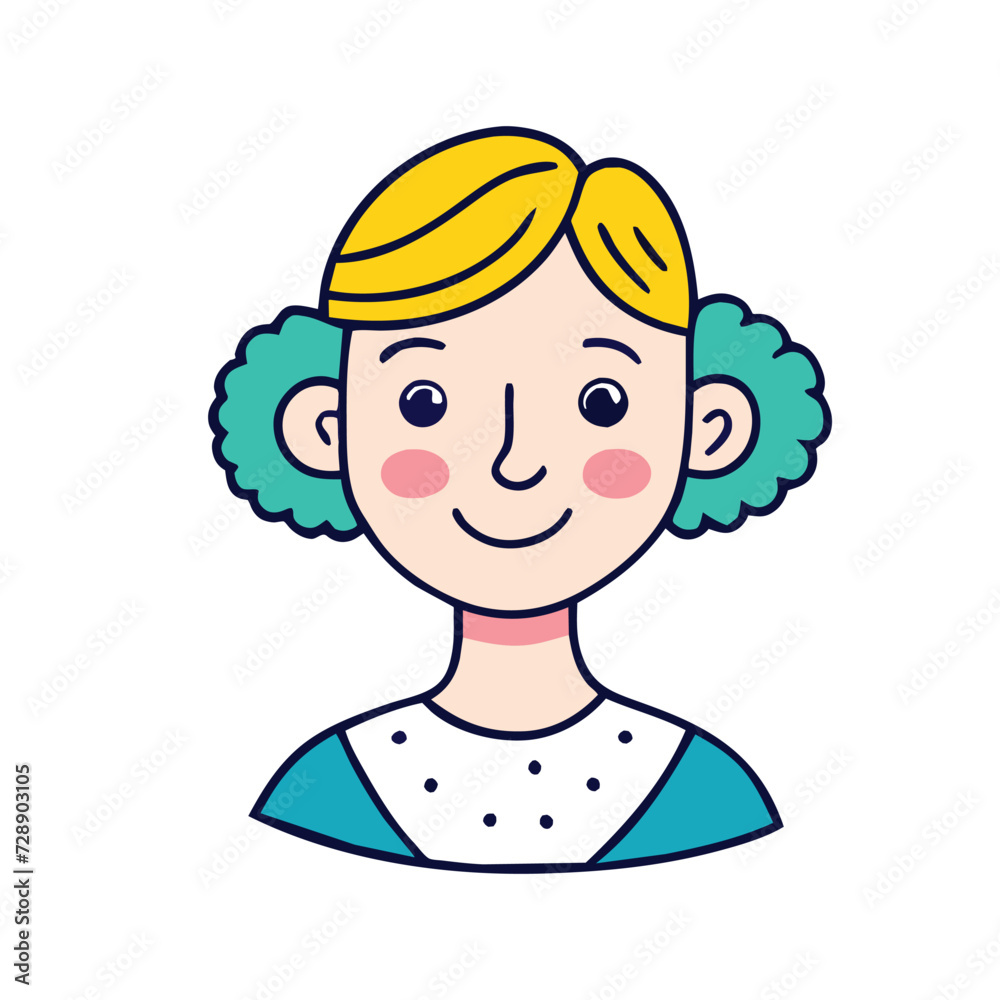 Face Avatar Vector Icon Illustration Face Avatar Vector Icon Illustration