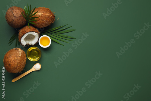 Fresh coconuts, coconut oil...