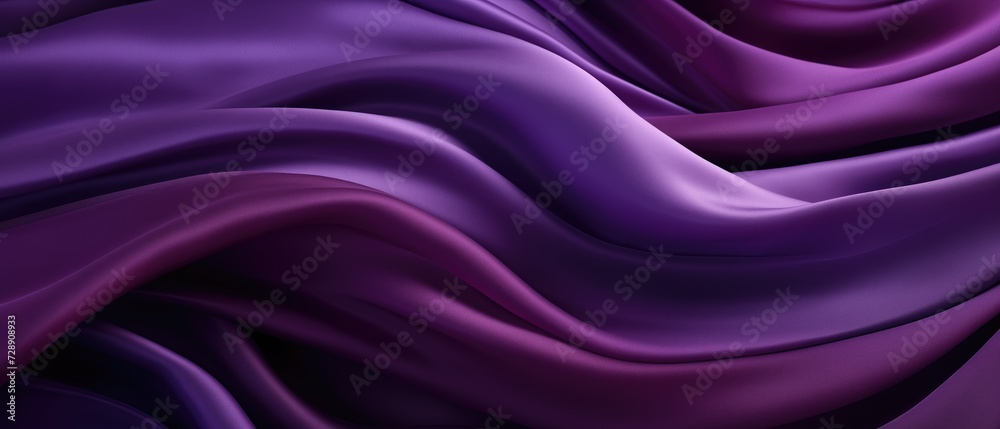 Fototapeta premium Purple silk luxury fabric texture