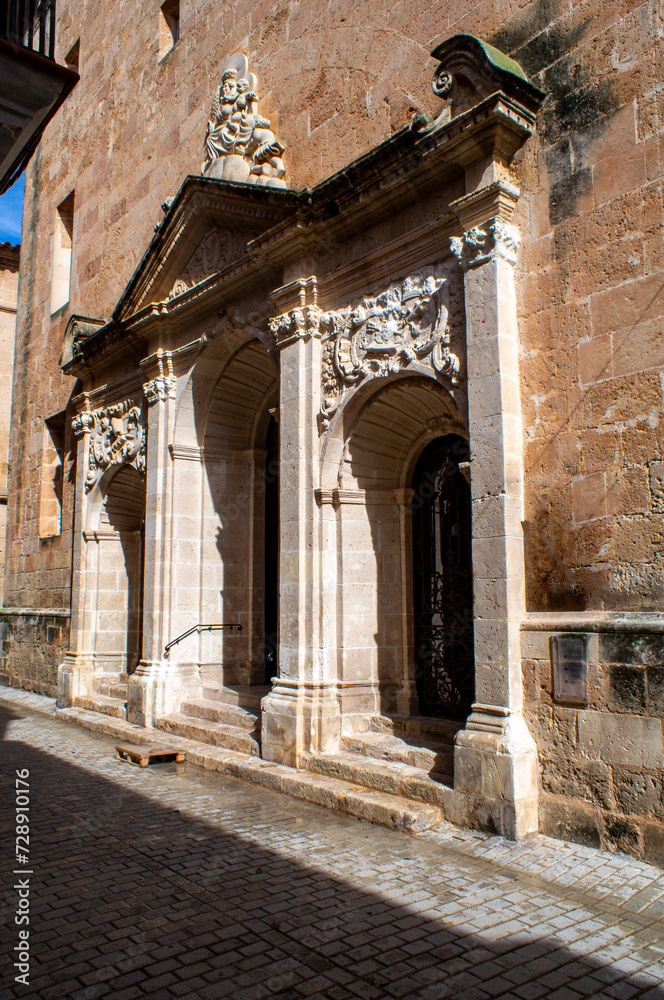The Socors Church Ciutadella. Menorca. Spain.
