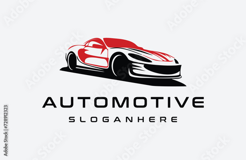 automotive logo vector design template