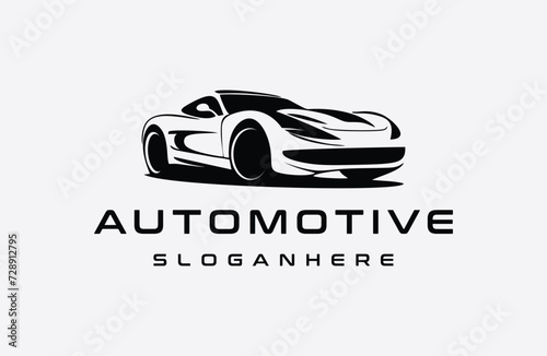 automotive logo vector design template