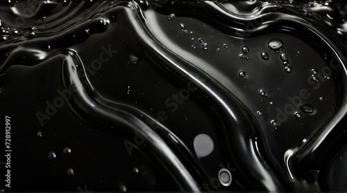 abstrct black liquid background 
