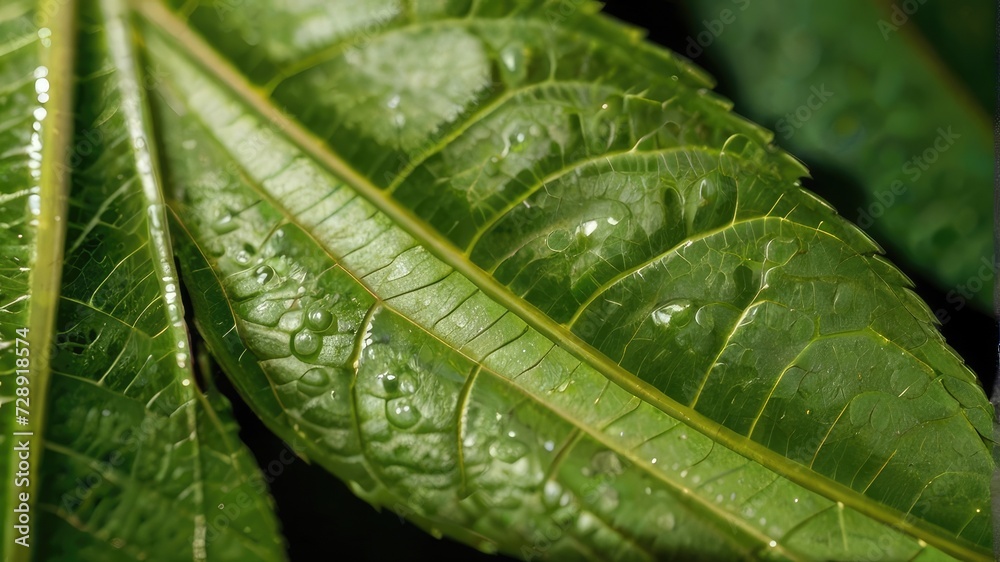 close up of green leaf close up of green leaf