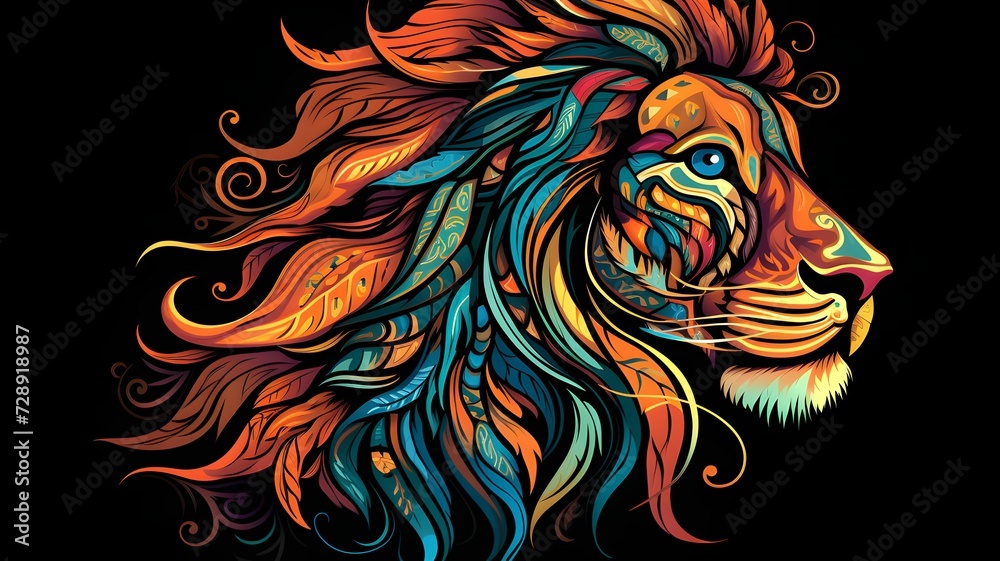 Lion vector illustration Lion vector illustration