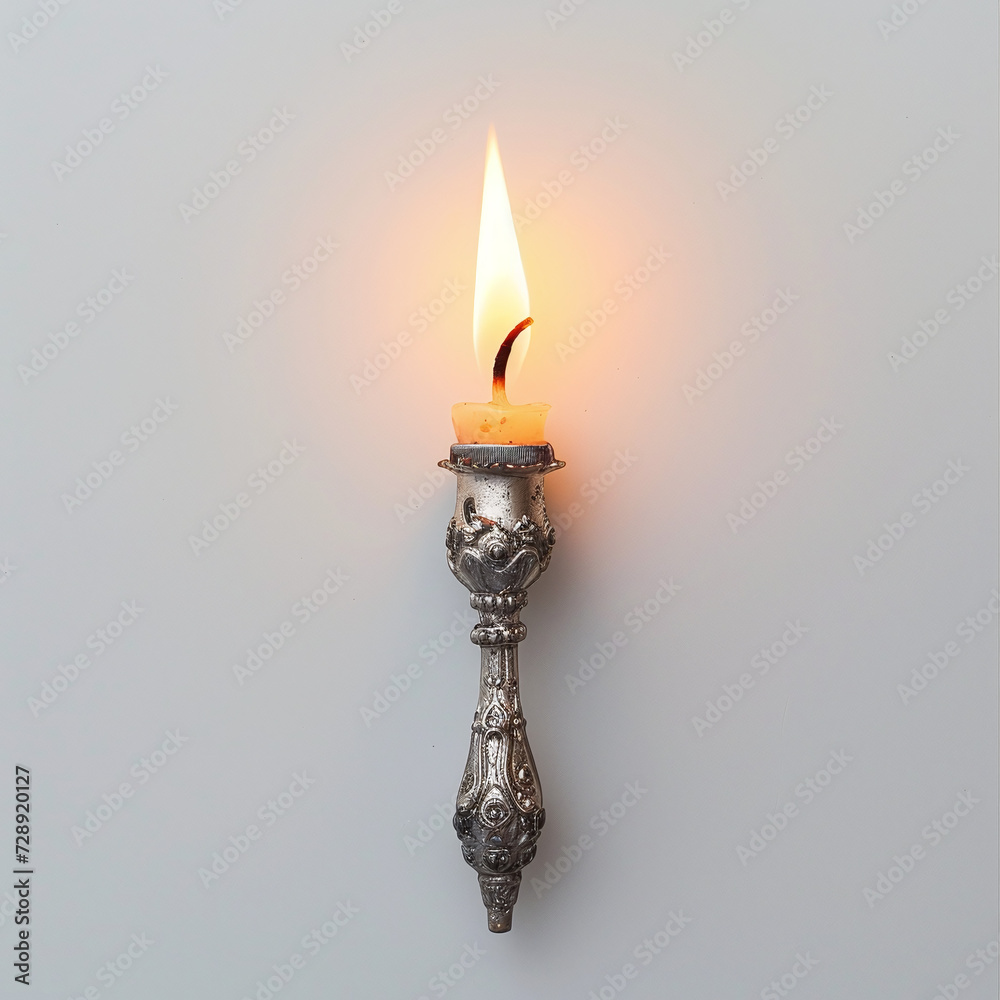 Burning candle with new style