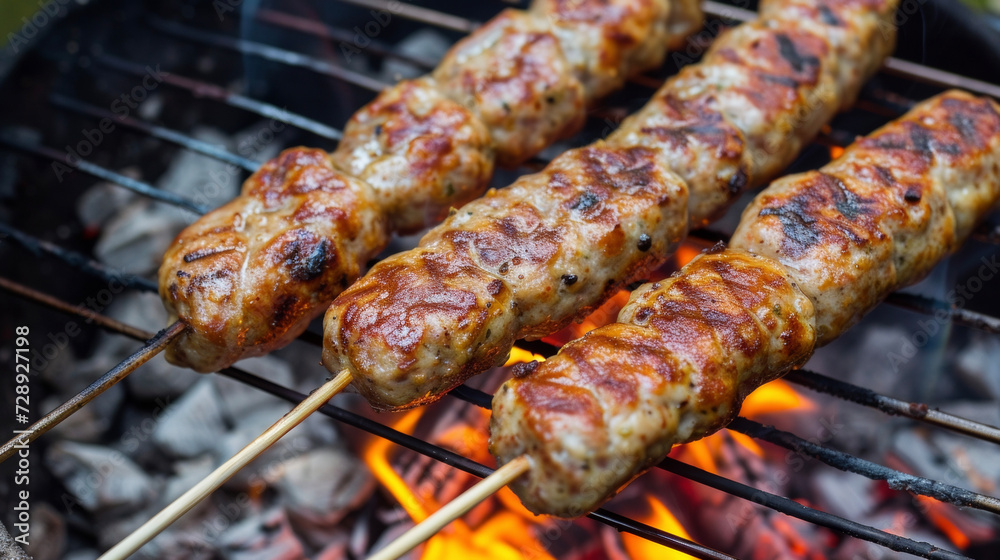 Theres nothing like the smell of of these savory sausage breakfast pops cooking over the fire sure to make your mouth water.