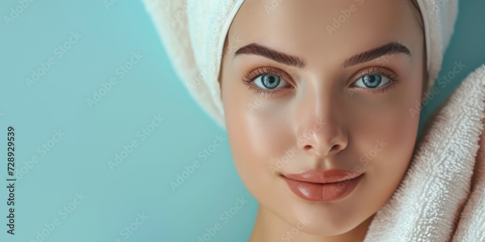 Beautiful face woman with clean fresh skin. Face care, Facial treatment, Cosmetology, beauty and spa, Beautiful face woman with clean fresh skin. Face care, Facial treatment, Cosmetology, beauty and spa,