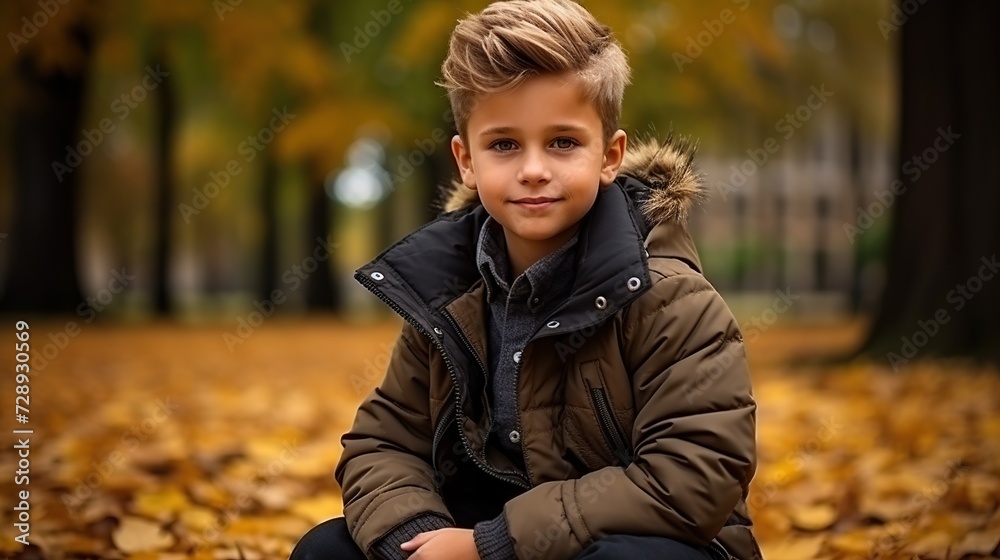 schoolboy walking in the park schoolboy walking in the park