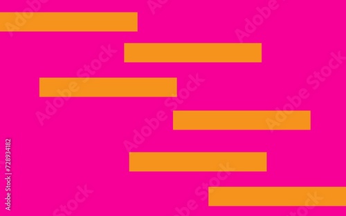 Orange parallel rectangles background. Focused on abstract art and developed at different points of creation. Vector illustration. It can be used for various options such as posters and banners