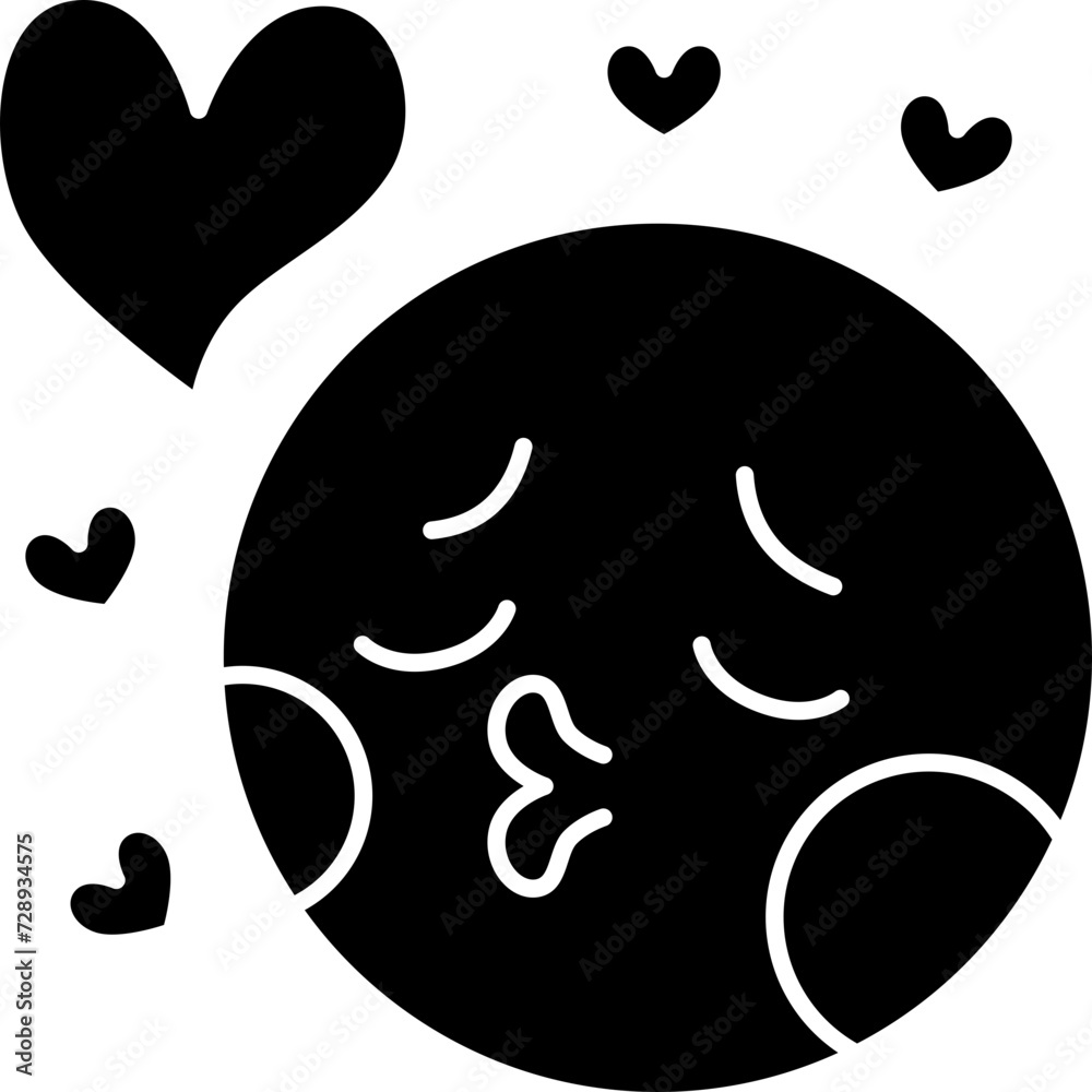 Fototapeta premium love icon