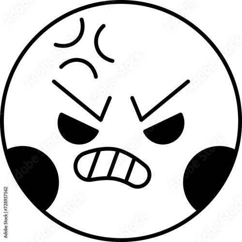 angry  icon