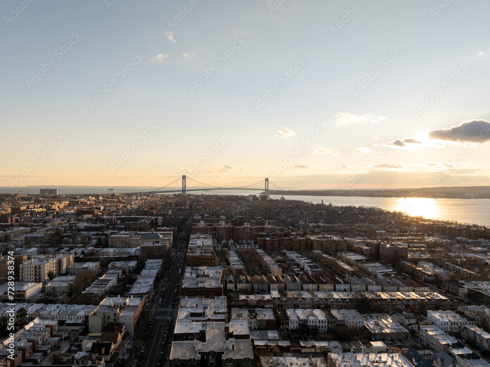 Fototapeta premium Verrazzano Narrows Bridge - New York