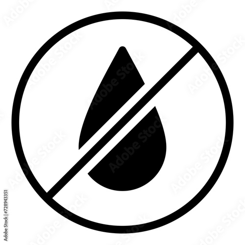 No Ink liquid icon