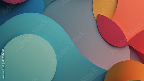 abstract background with circles