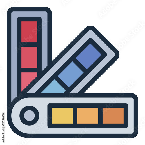 Pantone swatch icon