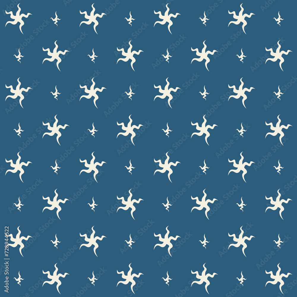 Abstract Stars Vector Seamless Pattern Abstract Stars Vector Seamless Pattern