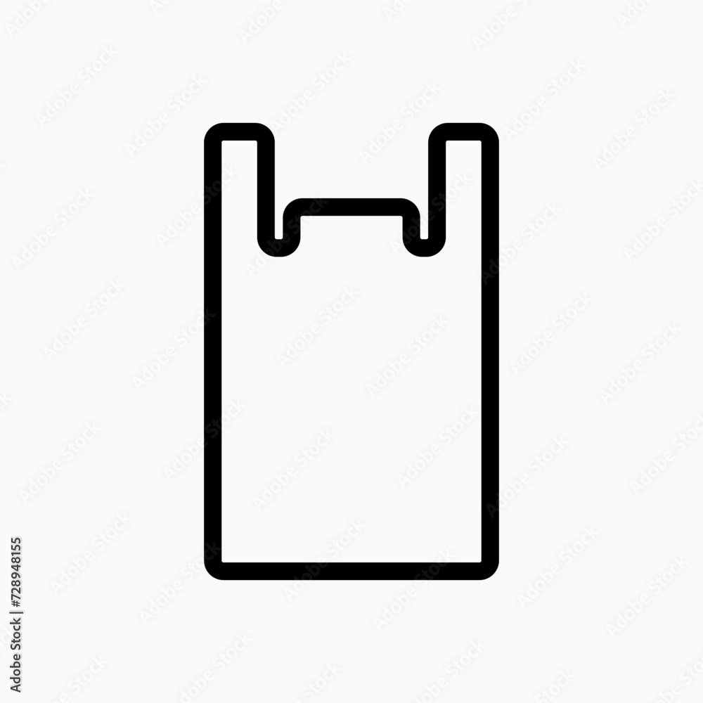 Shopping Bag Icon - Vector, Sign and Symbol for Design, Presentation, Website or Apps Elements. Shopping Bag Icon - Vector, Sign and Symbol for Design, Presentation, Website or Apps Elements.