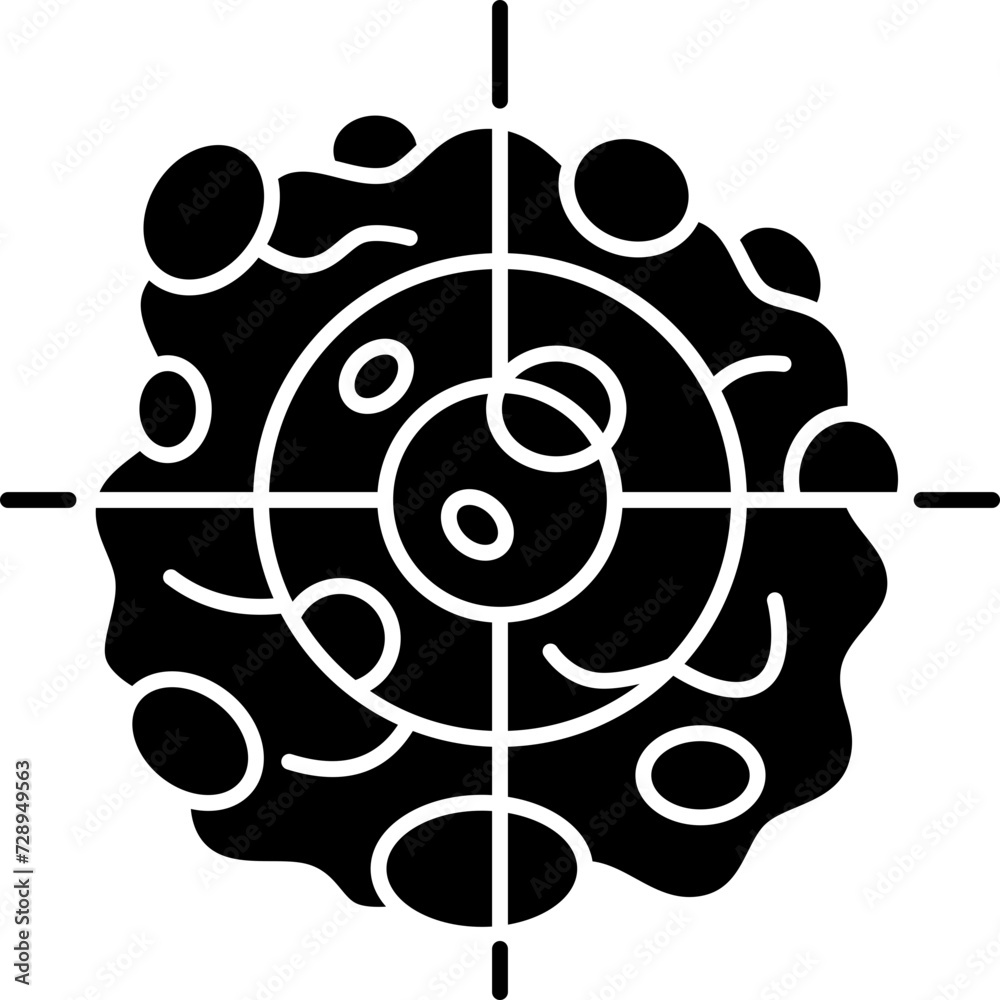 Fototapeta premium cancer icon