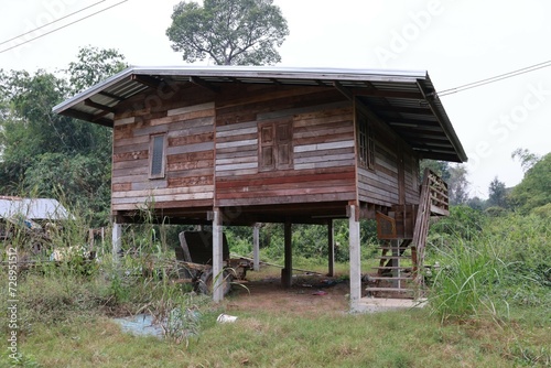 old wooden house