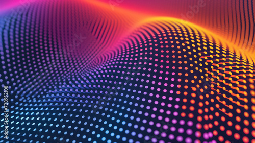 Volumetric Waves Abstract Background