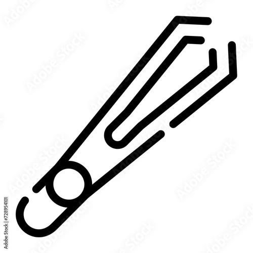 tweezers Line Icon