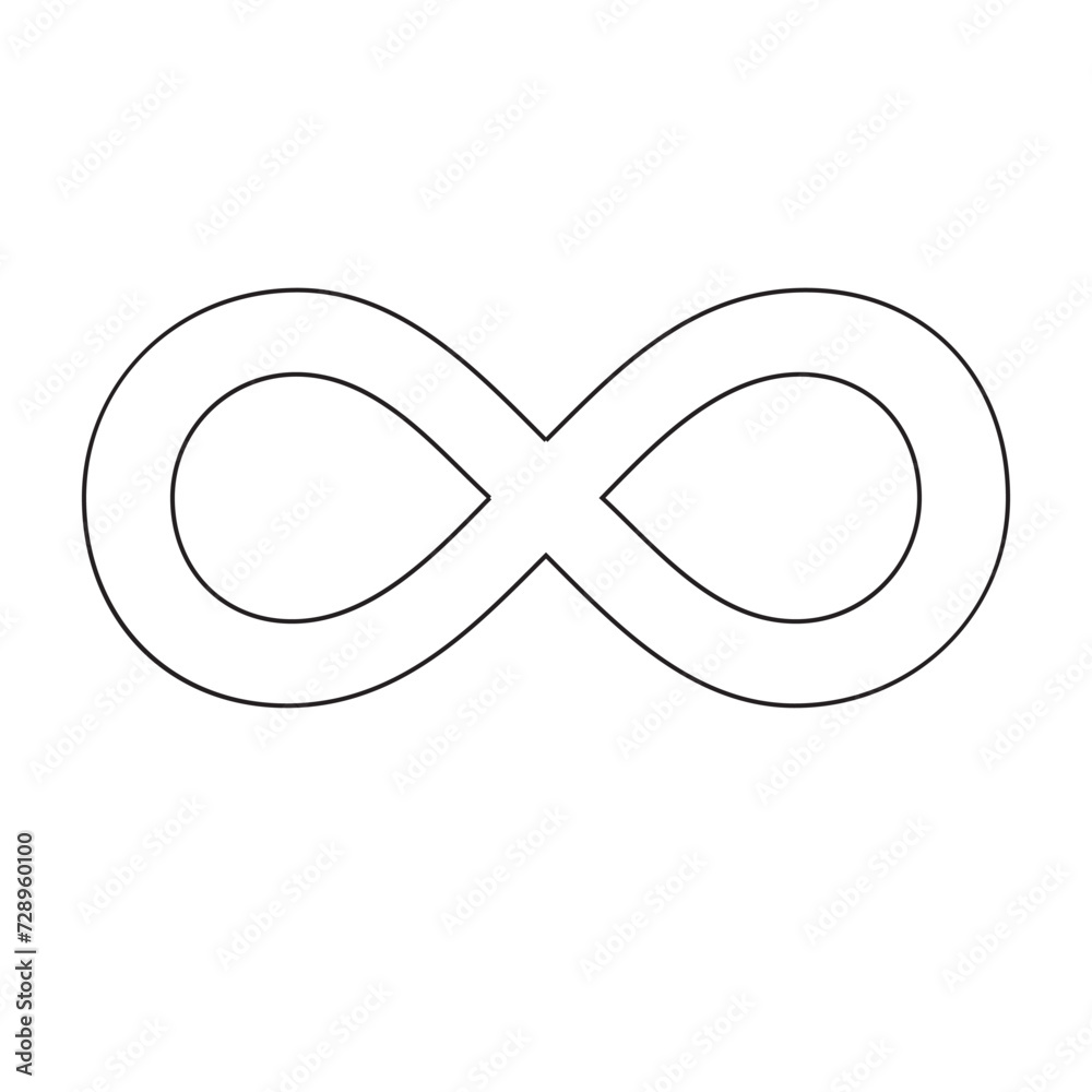 Infinity icon , Infinity, eternity, infinite, endless, loop symbols. Unlimited infinity collection icons flat style - stock vector Infinity icon , Infinity, eternity, infinite, endless, loop symbols. Unlimited infinity collection icons flat style - stock vector