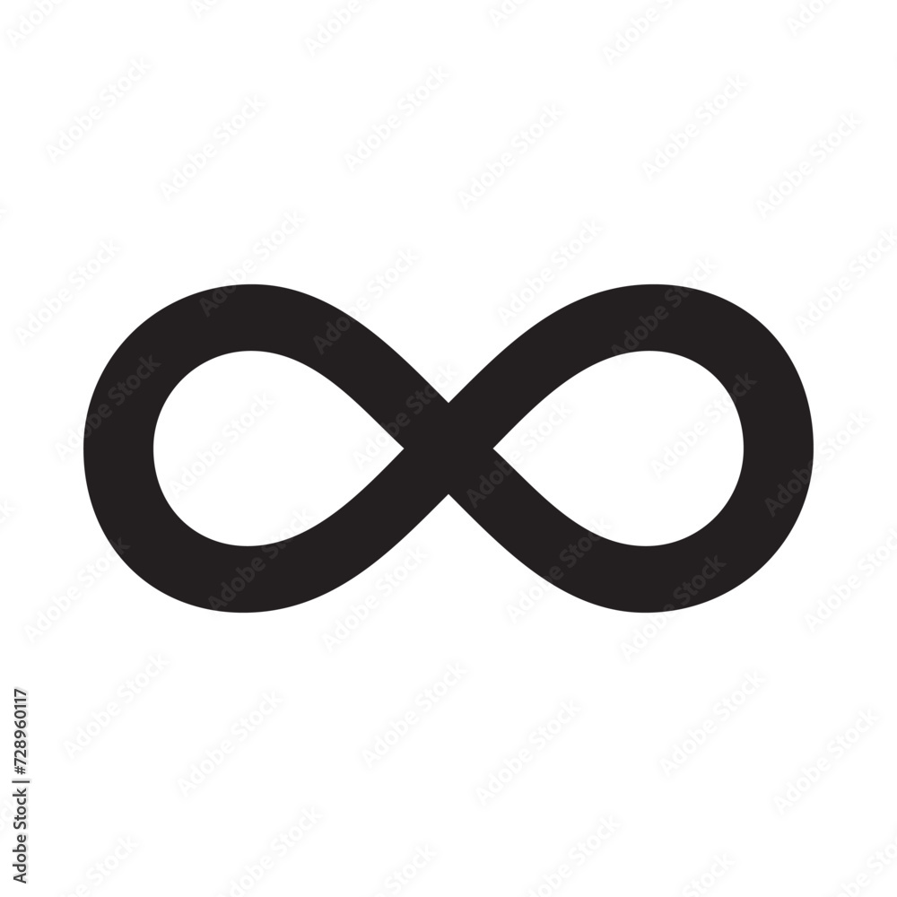 Infinity icon , Infinity, eternity, infinite, endless, loop symbols. Unlimited infinity collection icons flat style - stock vector Infinity icon , Infinity, eternity, infinite, endless, loop symbols. Unlimited infinity collection icons flat style - stock vector