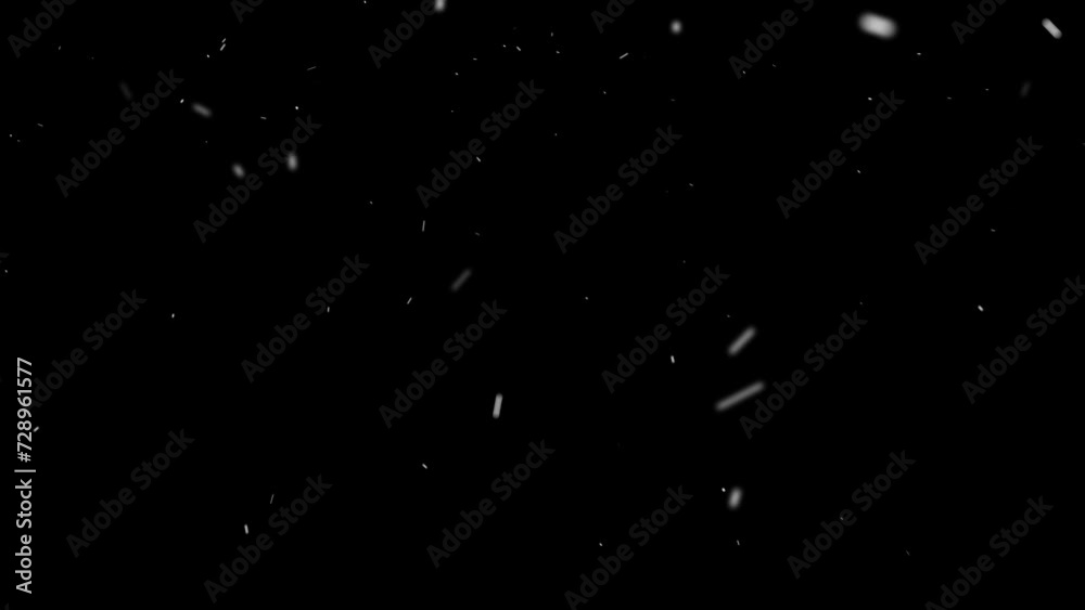 雪が降るエフェクト素材 雪が降るエフェクト素材