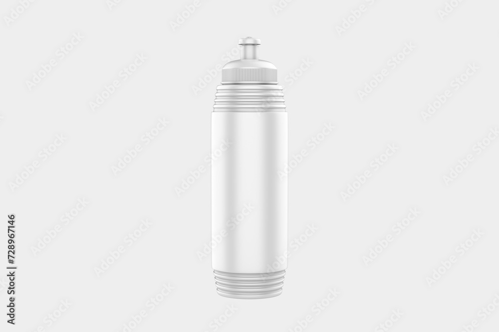 Sport Bottle Mockup Isolated On White Background. 3d illustration Sport Bottle Mockup Isolated On White Background. 3d illustration