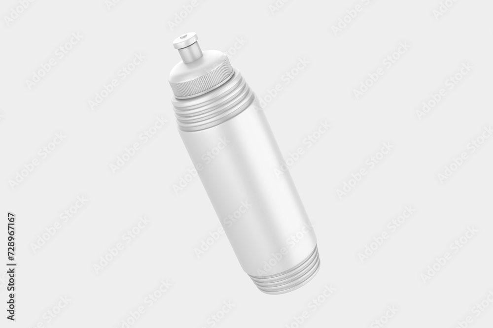 Sport Bottle Mockup Isolated On White Background. 3d illustration Sport Bottle Mockup Isolated On White Background. 3d illustration