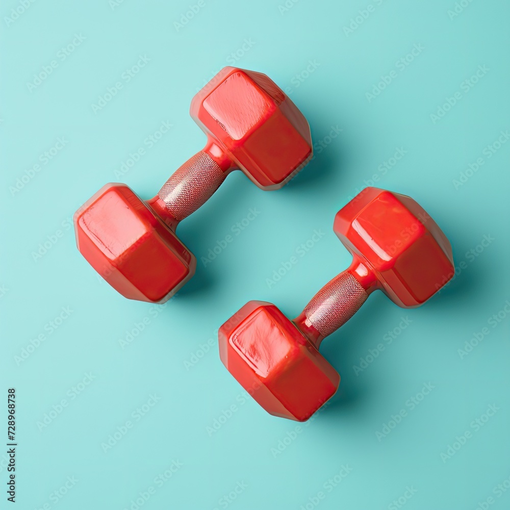 Dumbbell Set, Generative AI Dumbbell Set, Generative AI