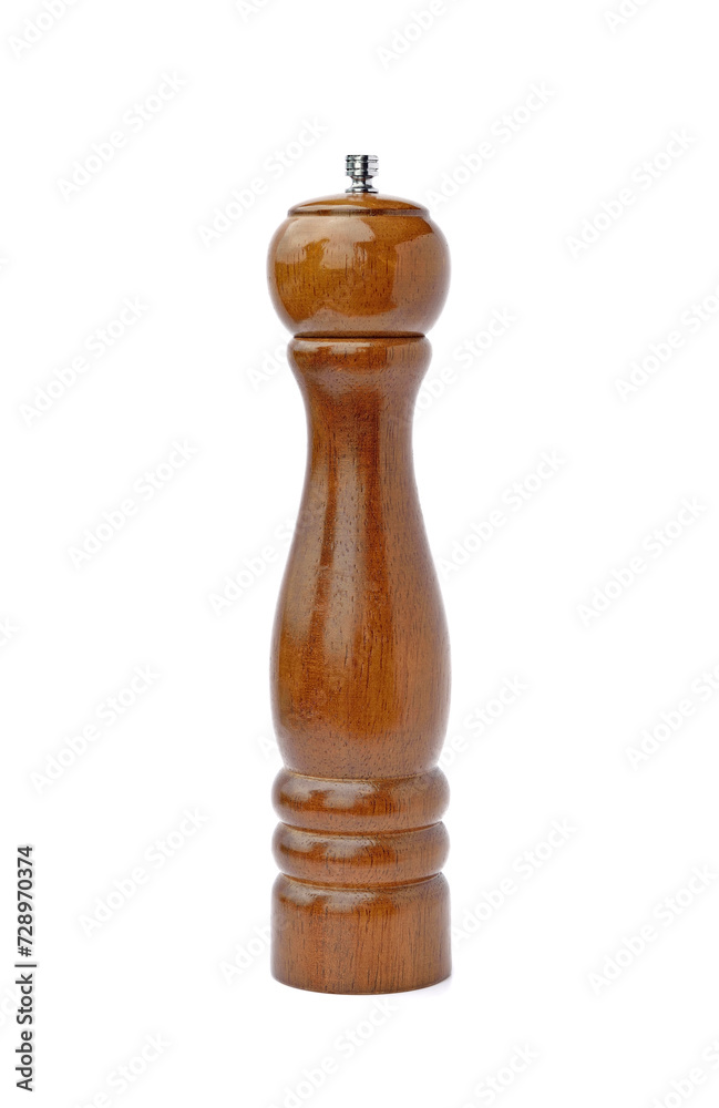 Pepper mill isolated on white background Pepper mill isolated on white background