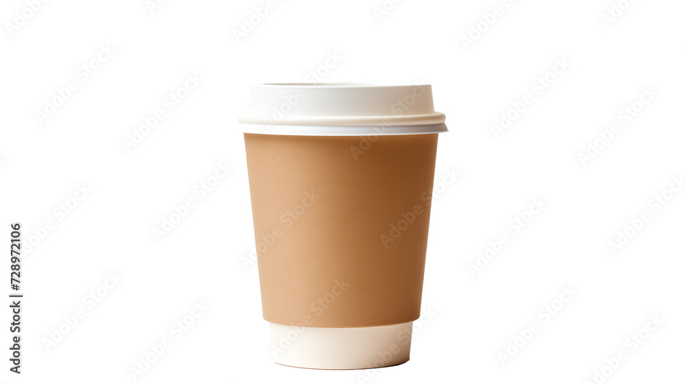 Blank take away coffee cup isolated on transparent or white background Blank take away coffee cup isolated on transparent or white background