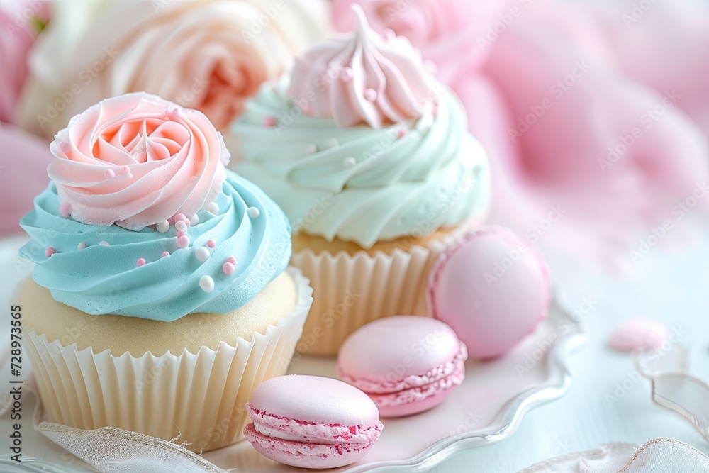 pastel hues background - generative ai pastel hues background - generative ai