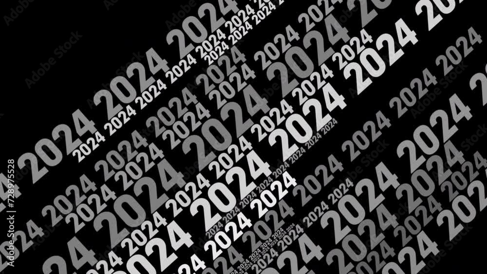 Designing modern annual statement year 2024 creative backdrop of black texture with strategic layout and trend setting concept Designing modern annual statement year 2024 creative backdrop of black texture with strategic layout and trend setting concept