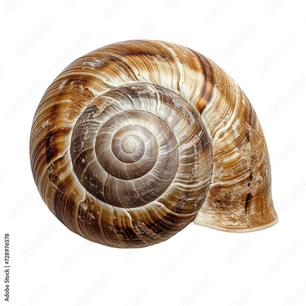 Snail with Shell Isolated Snail with Shell Isolated