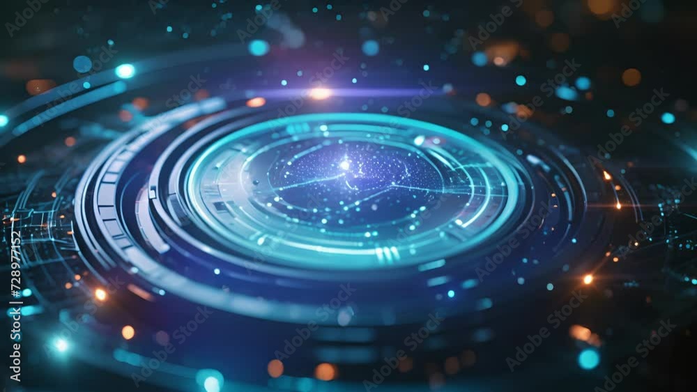 An intricate rotating hologram showcasing the different layers of security features in an interactive cryptocurrency wallet. An intricate rotating hologram showcasing the different layers of security features in an interactive cryptocurrency wallet.