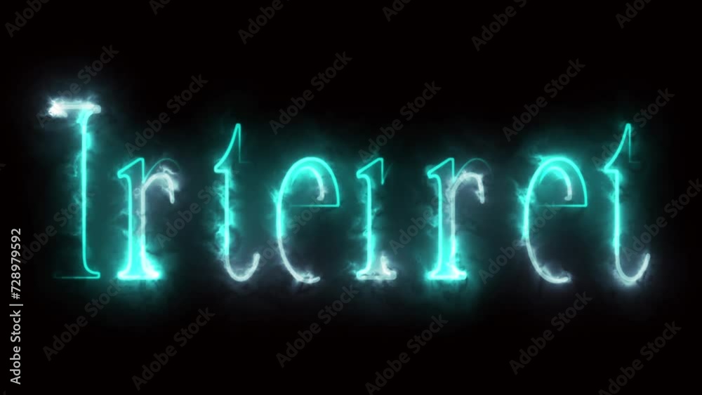 Internet text abastrak background