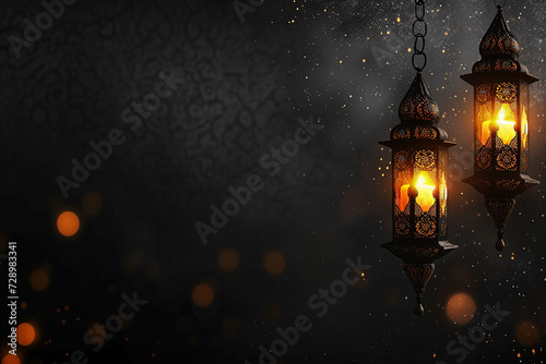 ramadan Kareem  Ramadan crescent moon  Eid Mubarak Islamic festival social media banner and Eid Mubarak Post Template  islam