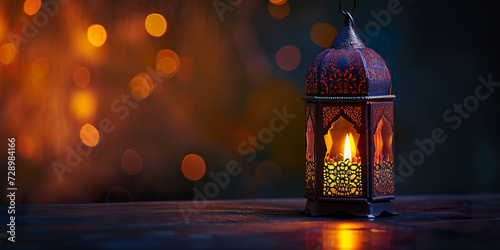 Eid Mubarak and Ramadan Kareem Islam holy month