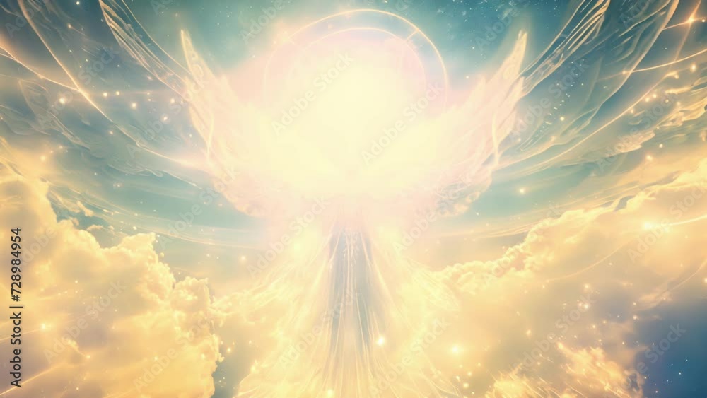 A multidimensional being with a merkabashaped aura Archangel Sandalphon ...