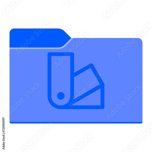 Color Pallet Folder Icon