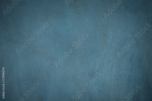 Light cyan painted stucco wall texture,concrete wall texture for background. photo