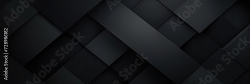 3d black diamond pattern abstract wallpaper on dark background, Digital black textured graphics poster background	
 photo